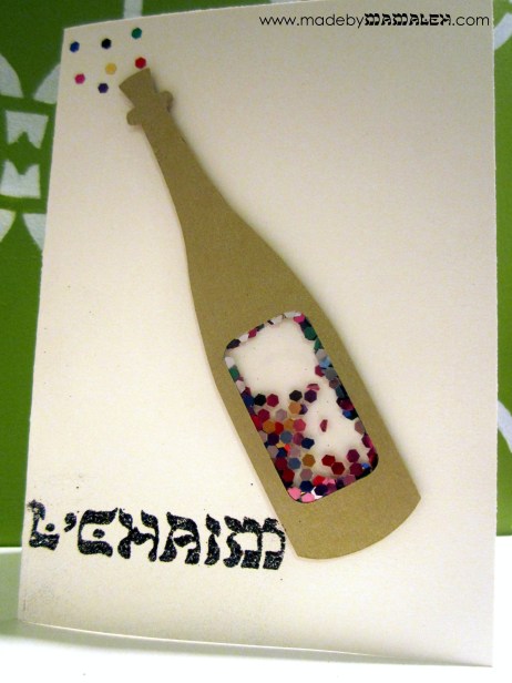 L'Chaim Jewish Birthday card