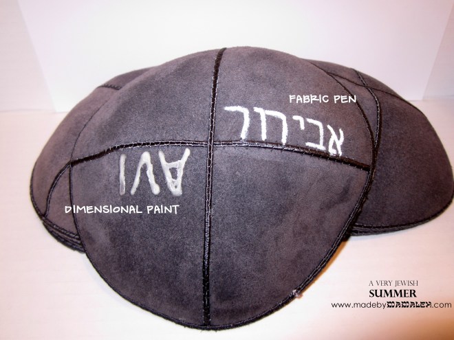 DIY kippah