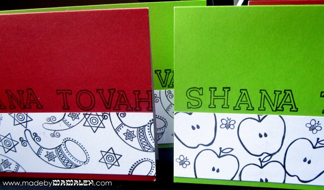 DIY Jewish New Year Cards
