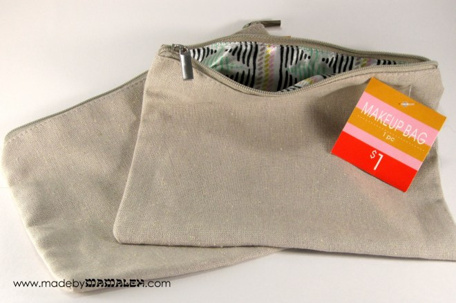 Dollar section makeup bag